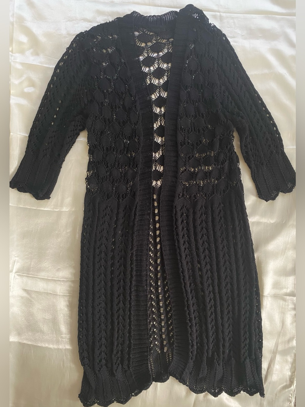 Whimsigoth Cardigan Duster Sweater